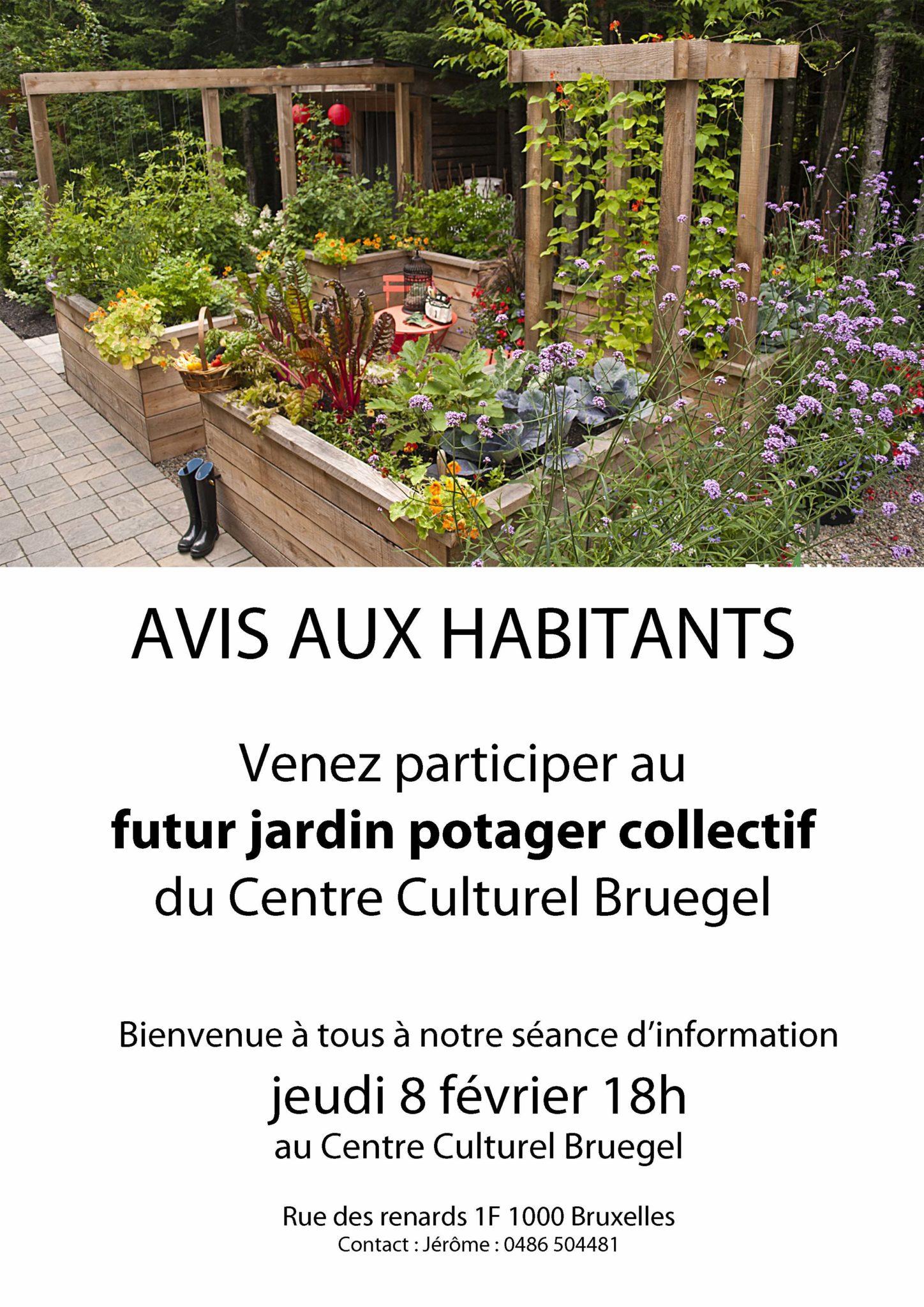 Venez participer au futur jardin potager collectif du Centre Culturel ...