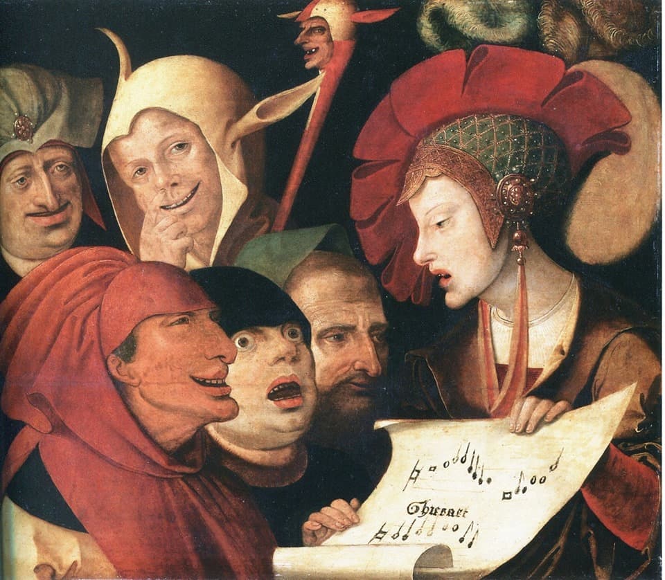 Bruegel, mischievous humanist, a musical scenery