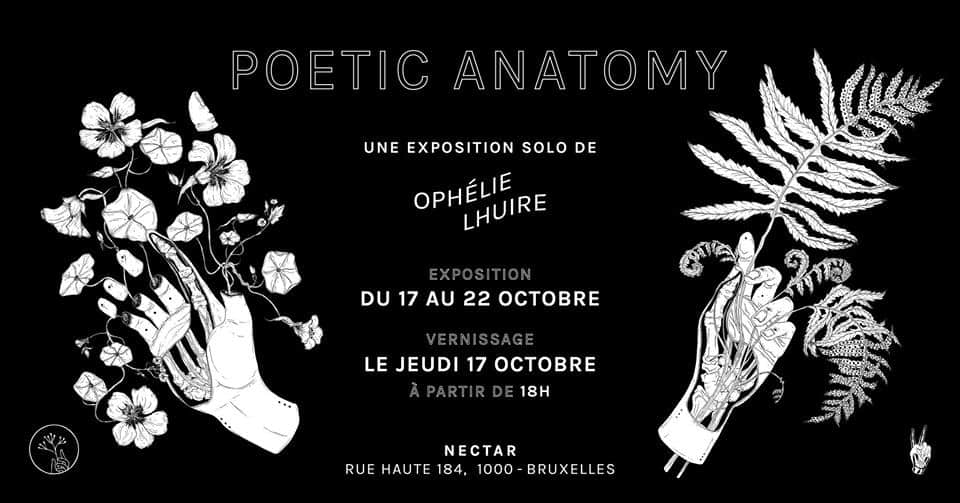 Vernissage • Expo Poetic Anatomy • Ophélie Lhuire